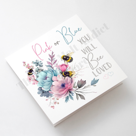 Bee - Baby Shower Card