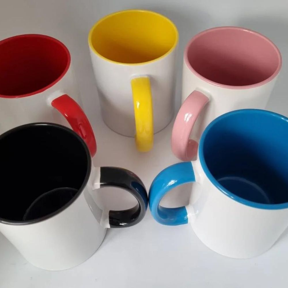 Multi - Colour Gonkette bee gnome mug