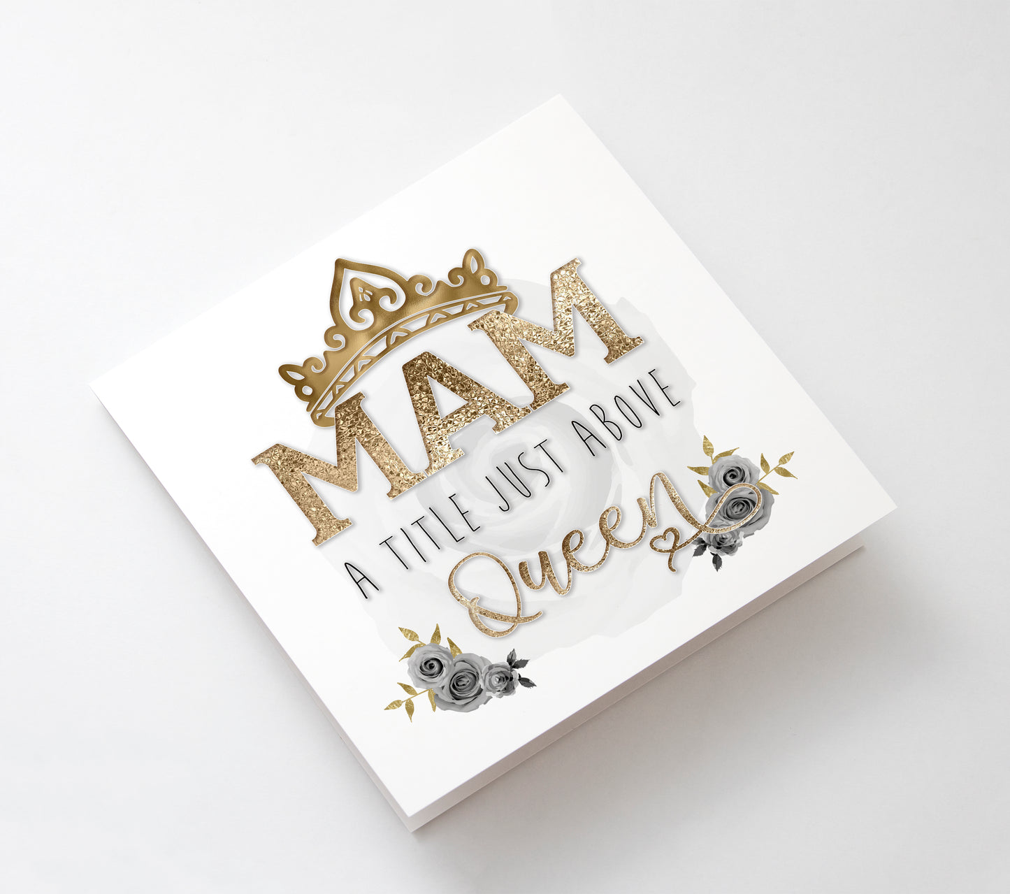 Mothers Day/Birthday Design, A Title Just Above Queen