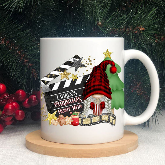 Christmas Movie Mug - Personalised