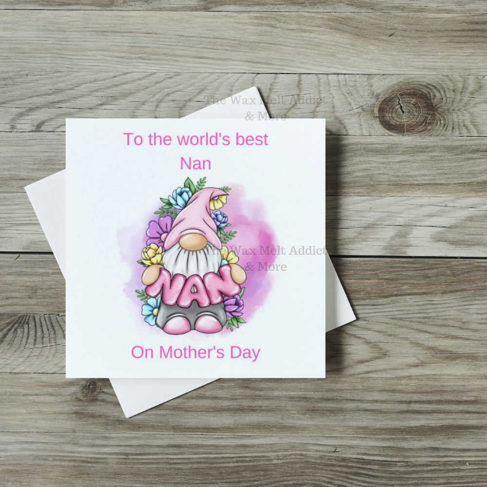 Mother's Day/Birthday Flower Gnome Mug